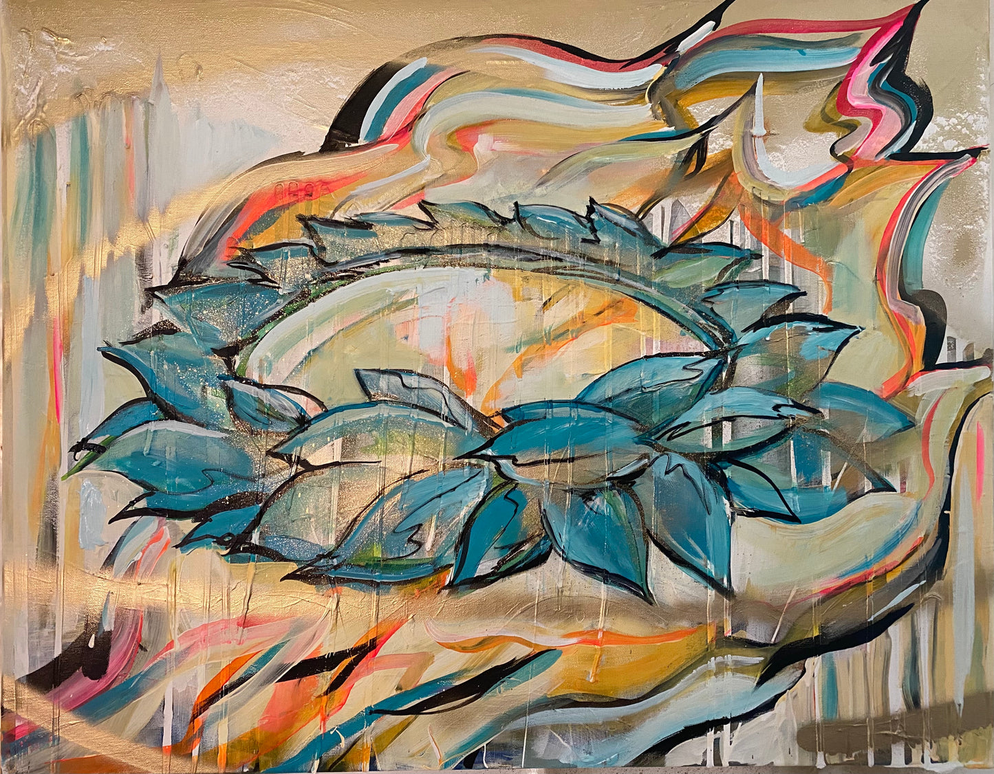 "Victor's Crown" (24x30in gallery wrapped canvas)