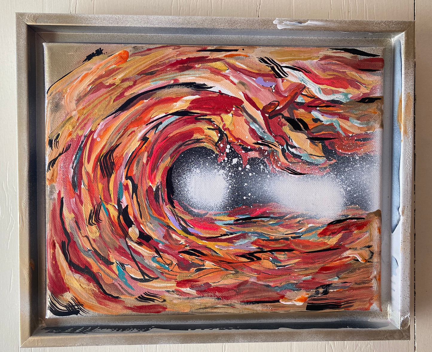 This piece is part of "Winds and Waves" series.