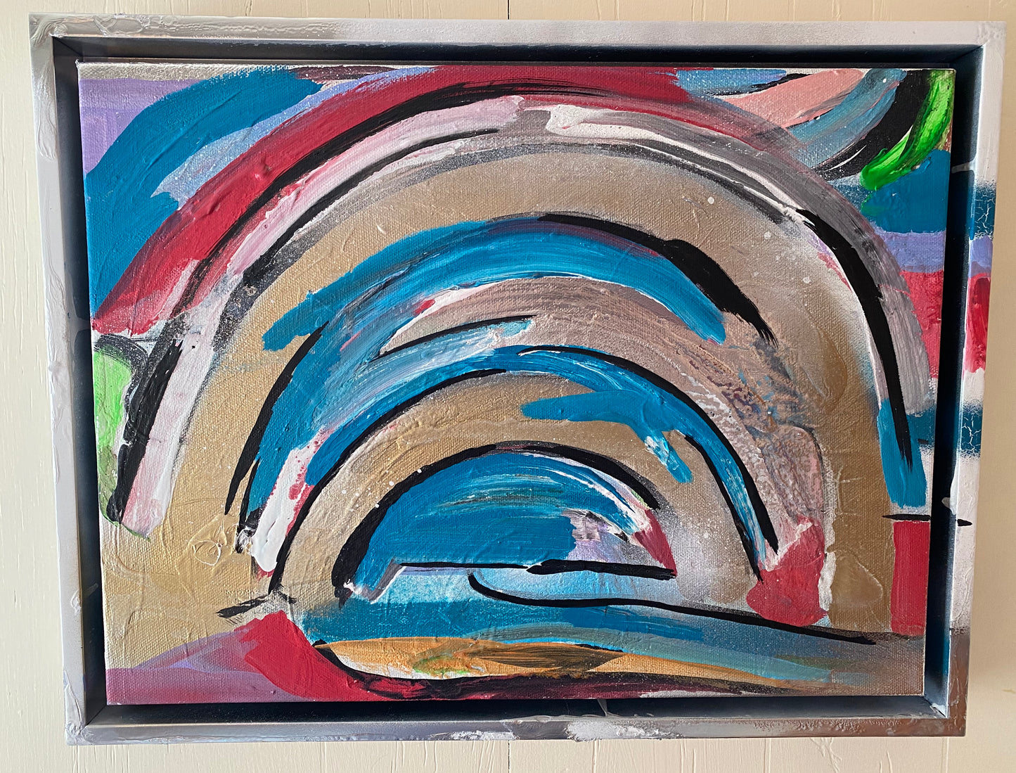 This piece is part of "Winds and Waves" series.