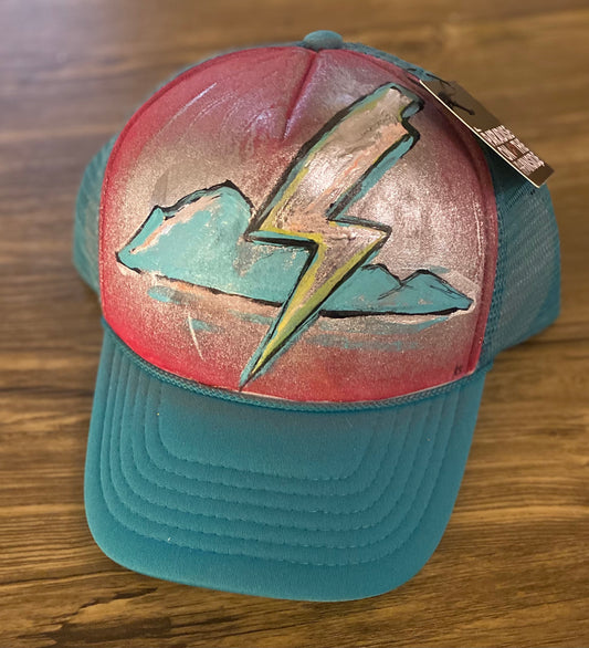 "Electric Youth" trucker (snapback)