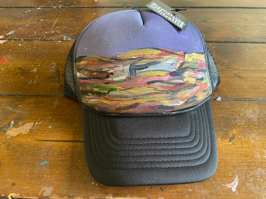 "Warm tones" Adjustable trucker