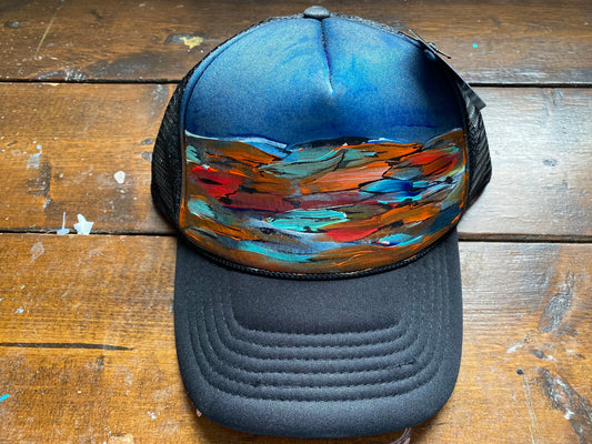 "Royal" Curved-bill Trucker