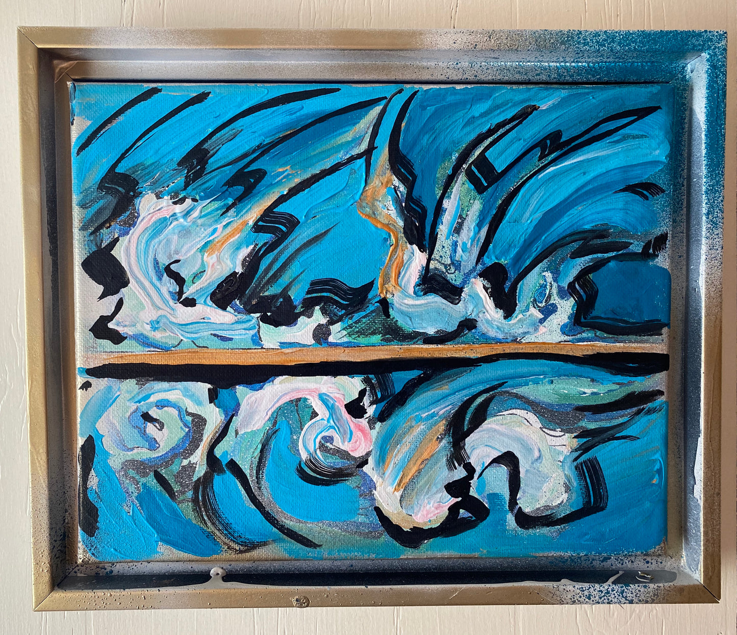 This piece is part of "Winds and Waves" series.